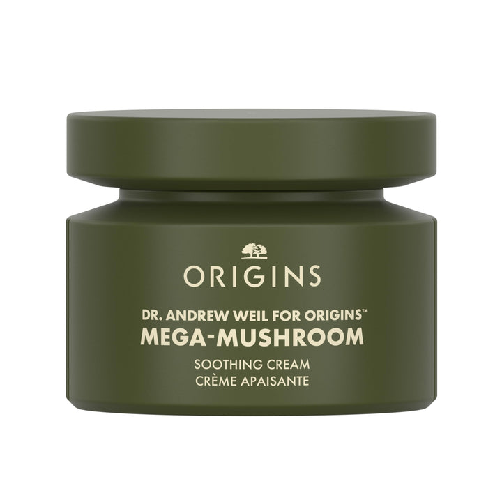 Origins Mega-Mushroom Soothing Cream | Visibly Soothes Skin | With Reishi Mushroom, 1.7 Fl Oz