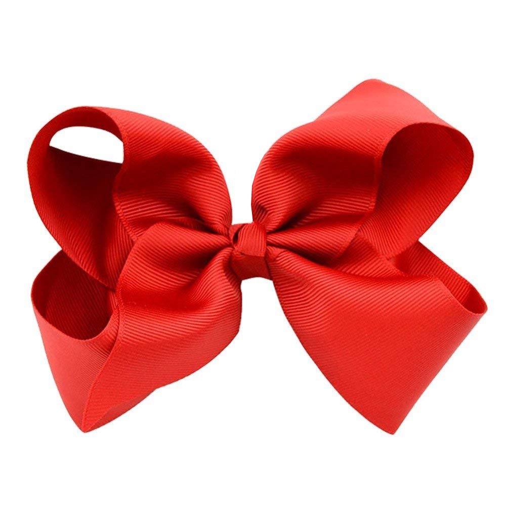 CÉLLOT 40PCS 4.5 Inch Hair Bows for Girls Grosgrain Ribbon Toddler Hair Accessories with Alligator Clips for Baby Girls Toddlers Kids in Pairs