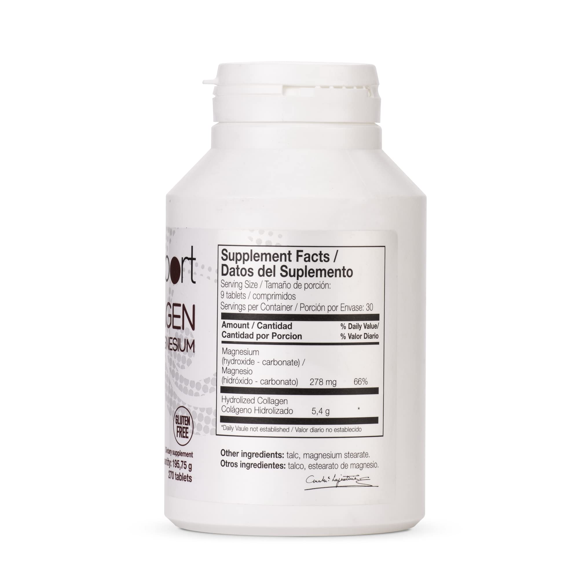 ANA Maria LAJUSTICIA COLAGENO con MAGNESIO 270comp. AMLSPORT by ANA Maria LAJUSTICIA