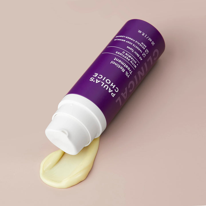 Paula's Choice CLINICAL 1% Retinol Treatment Cream with Peptides, Vitamin C & Licorice Extract, Anti-Aging & Wrinkles - 30 ml