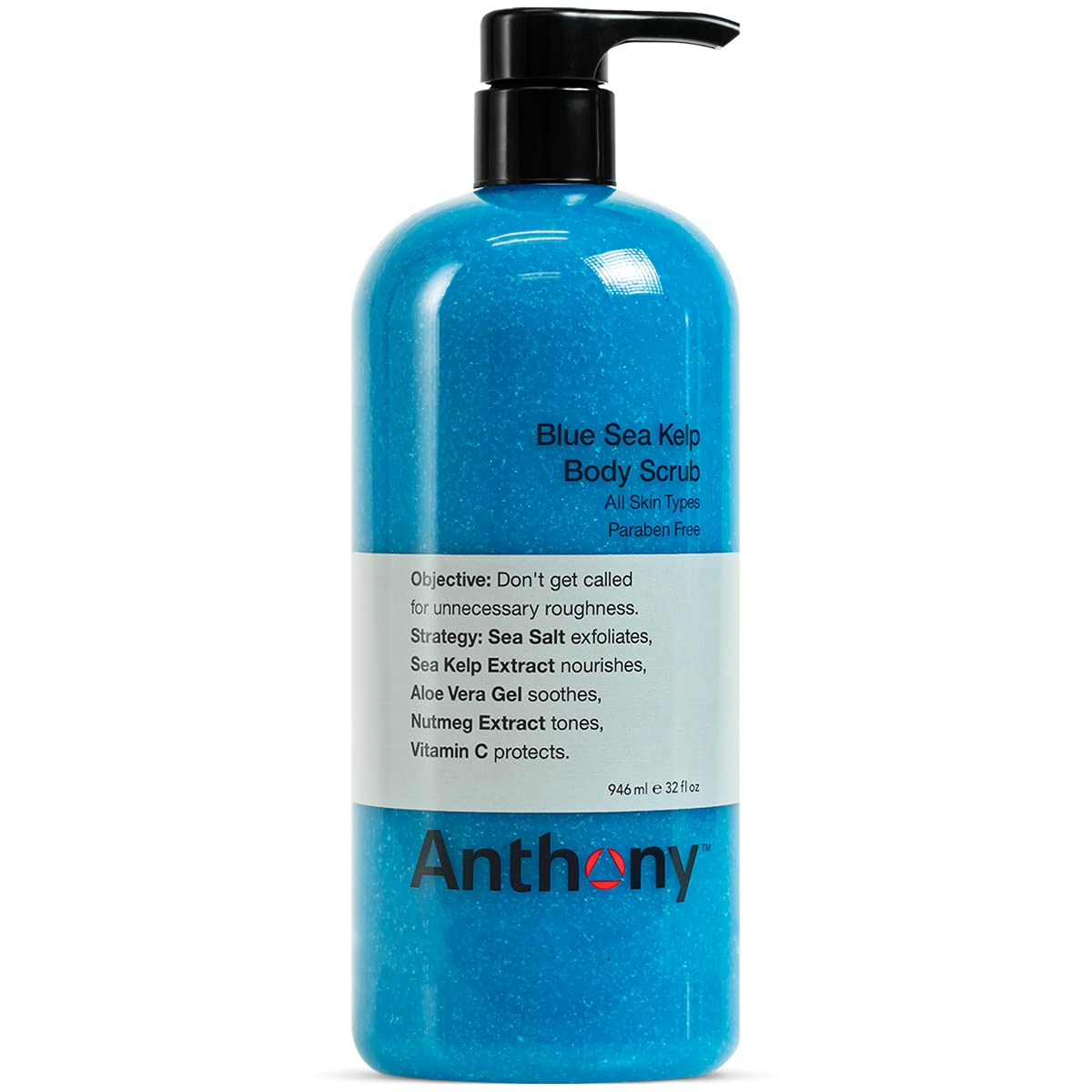 Anthony Blue Sea Kelp Body Scrub, 32 fl. oz.