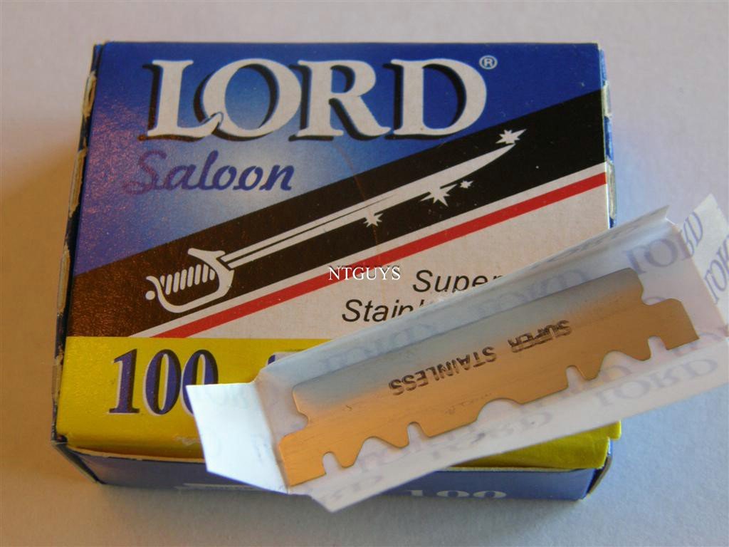 LORD Razor Blades Super Stainless Single edge