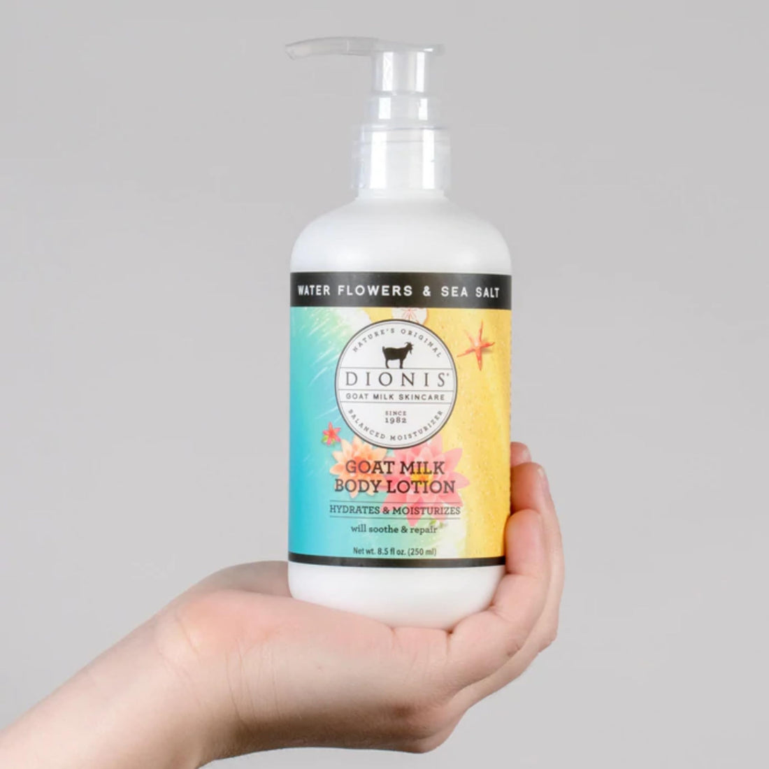 8.50 oz. , Water Flowers & Sea Salt : Dionis Goat Milk Skincare - Lotion, 8.5 oz., Water Flowers & Sea Salt