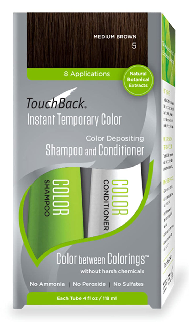 ColorMetrics Touch Back Shampoo & Conditioner Set, Medium Brown