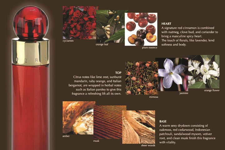 Perry Ellis 360 Red for Women, 8.0 fl oz Body Mist