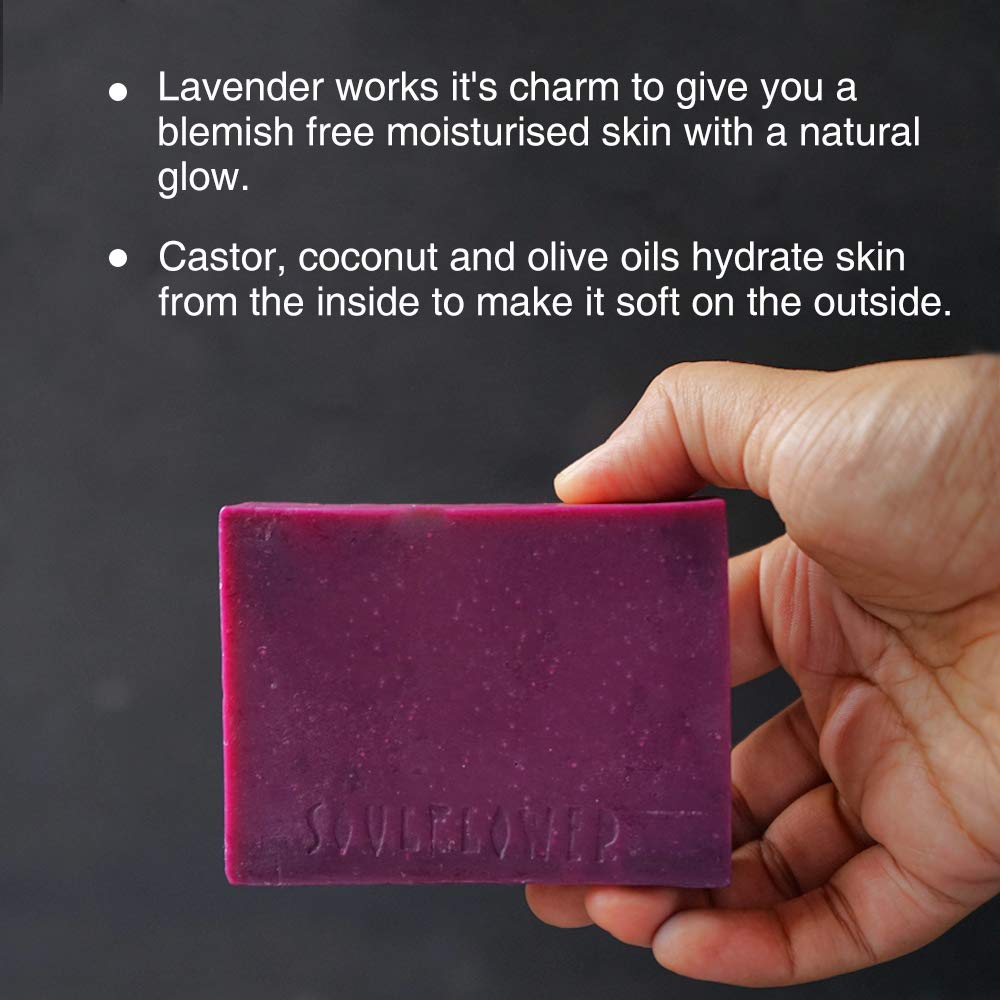 Soulflower Everyskin Lavender Handmade Soap
