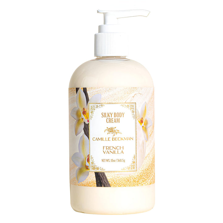 Camille Beckman Silky Body Cream 13 Oz. (French Vanilla)