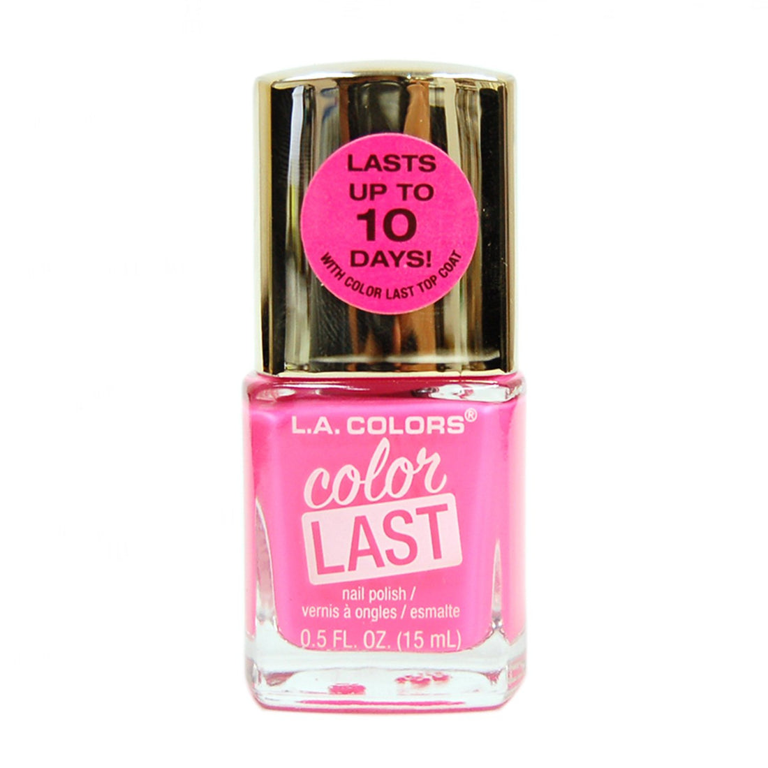 L.A. COLORS Unending, 1 Ounce: L. A. Colors Last Nail Polish, Unending, 1 Ounce