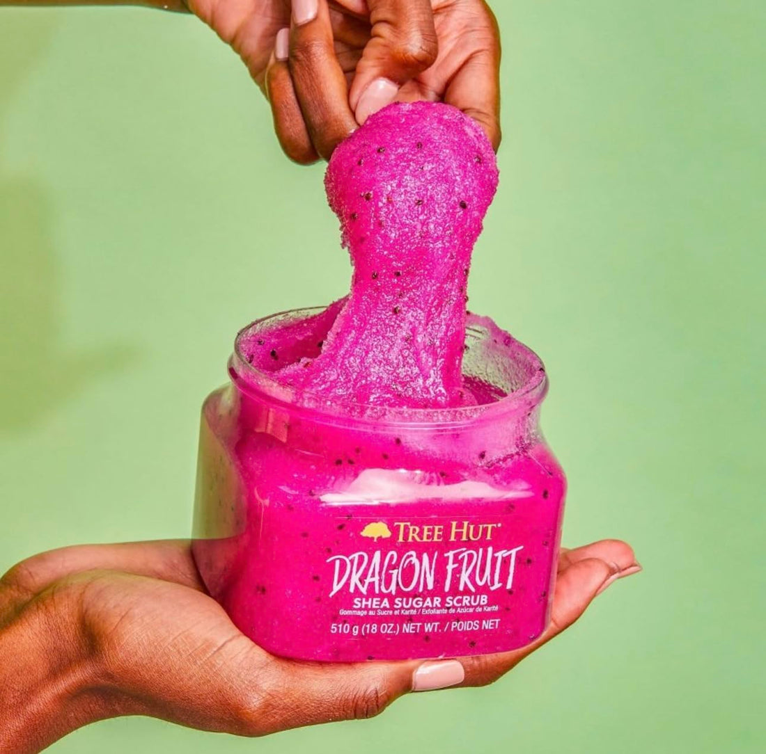 Tree Hut Body Scrub - 2 pk - Dragon Fruit & Tropical Mango 18 fl oz each