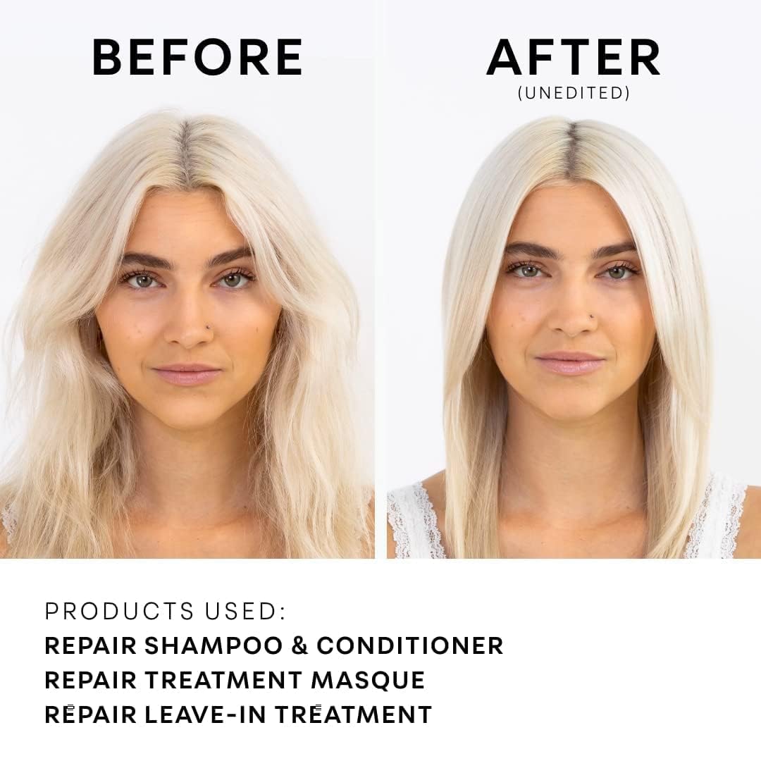 NatureLab. TOKYO Perfect Repair Shampoo: Eco-Friendly Refill Pouch: Reparative Shampoo to Replenish and Restore Damaged, Color Treated Hair and Strengthen New Hair I 22.9 FL OZ / 680ml