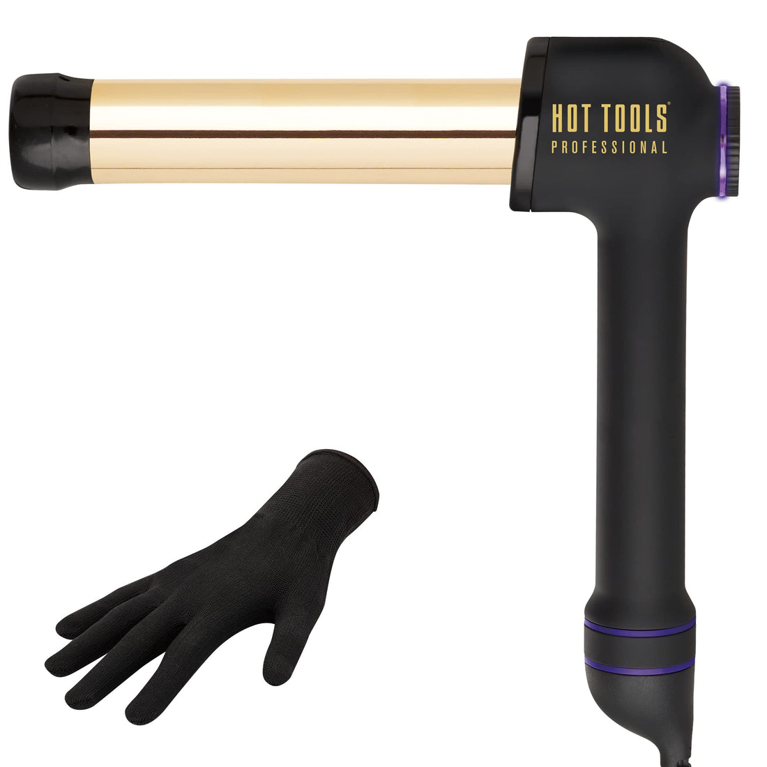 Hot Tools Professional 24K Gold Curlbar For Long Lasting Results, 1 ‚¼ Inches