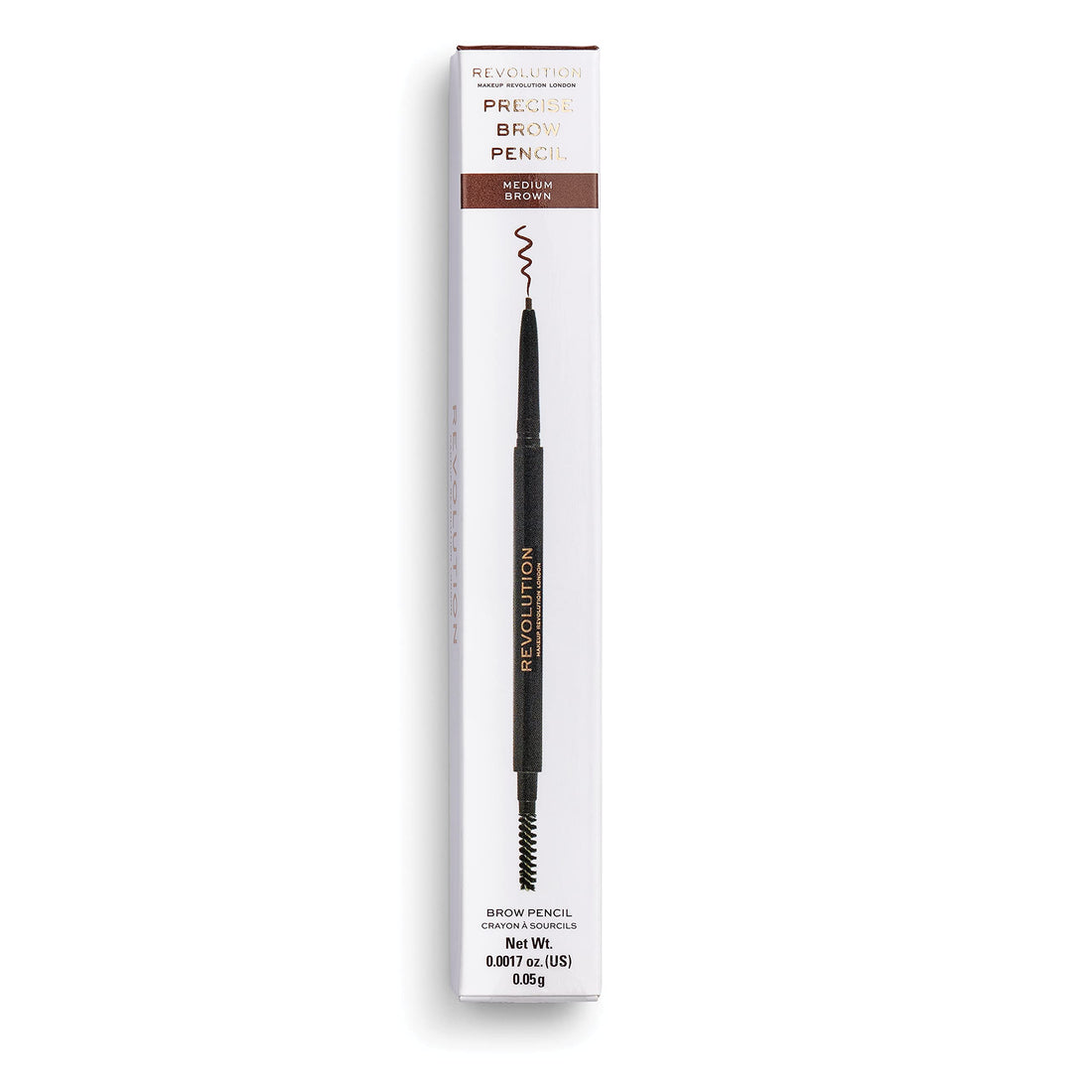 Revolution Precise Brow Pencil Medium Brown