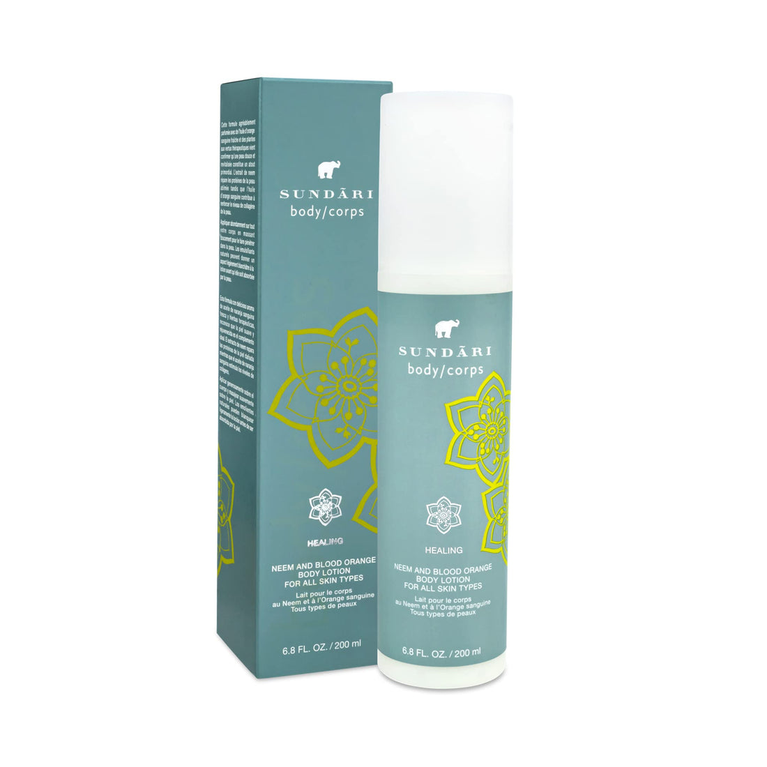 Sundari Neem and Blood Orange Body Lotion, 6.8 Ounce