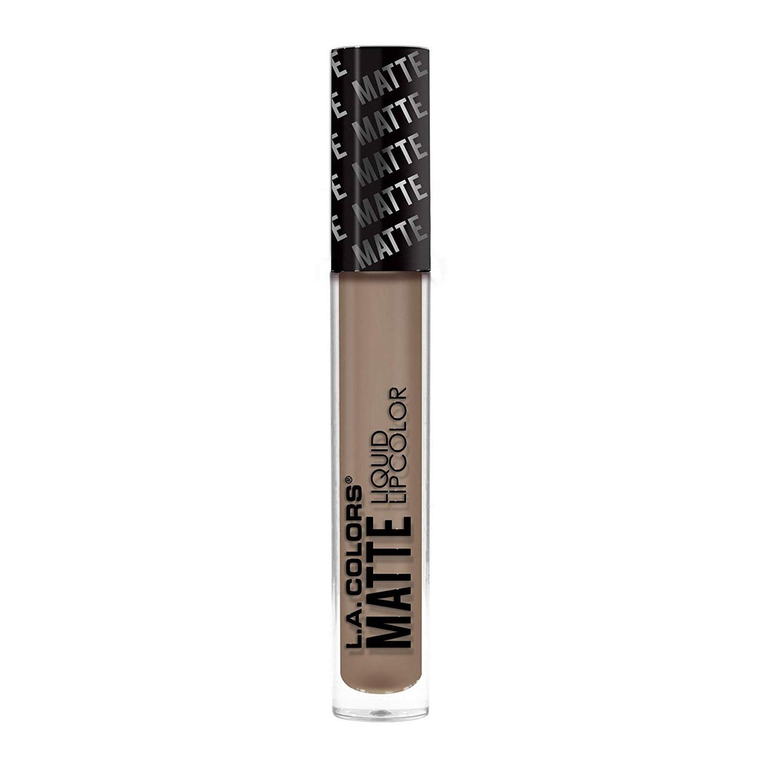 L.A. Colors Matte Liquid Lip Color, Moonlight Brown, 3.9g