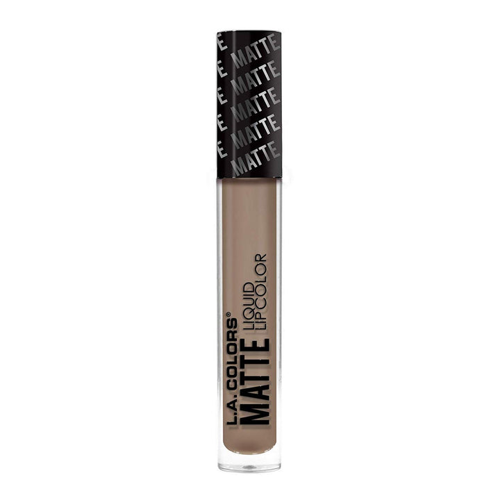 L.A. Colors Matte Liquid Lip Color, Moonlight Brown, 3.9g