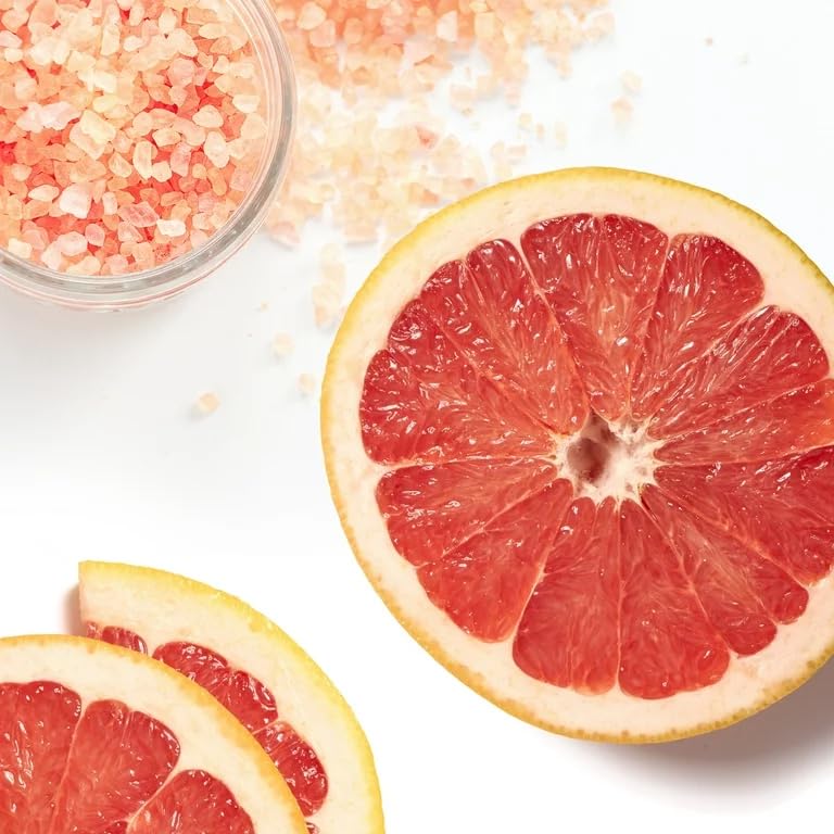 Olay Exfoliating & Revitalizing Body Wash with Himalayan Salt, Pink Grapefruit, and Vitamin B3, 17.9 fl oz (pack of 2)