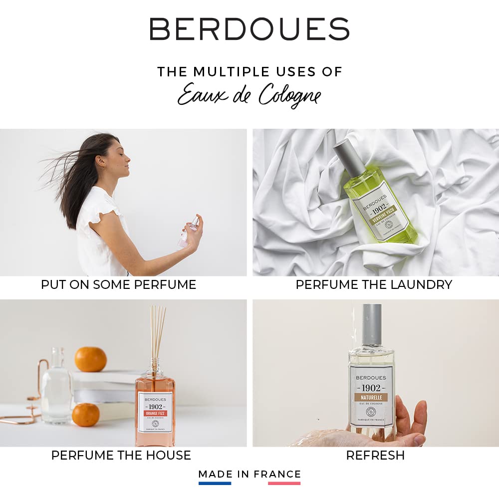 Berdoues Rose Eau de Cologne 4.2 fl. oz.