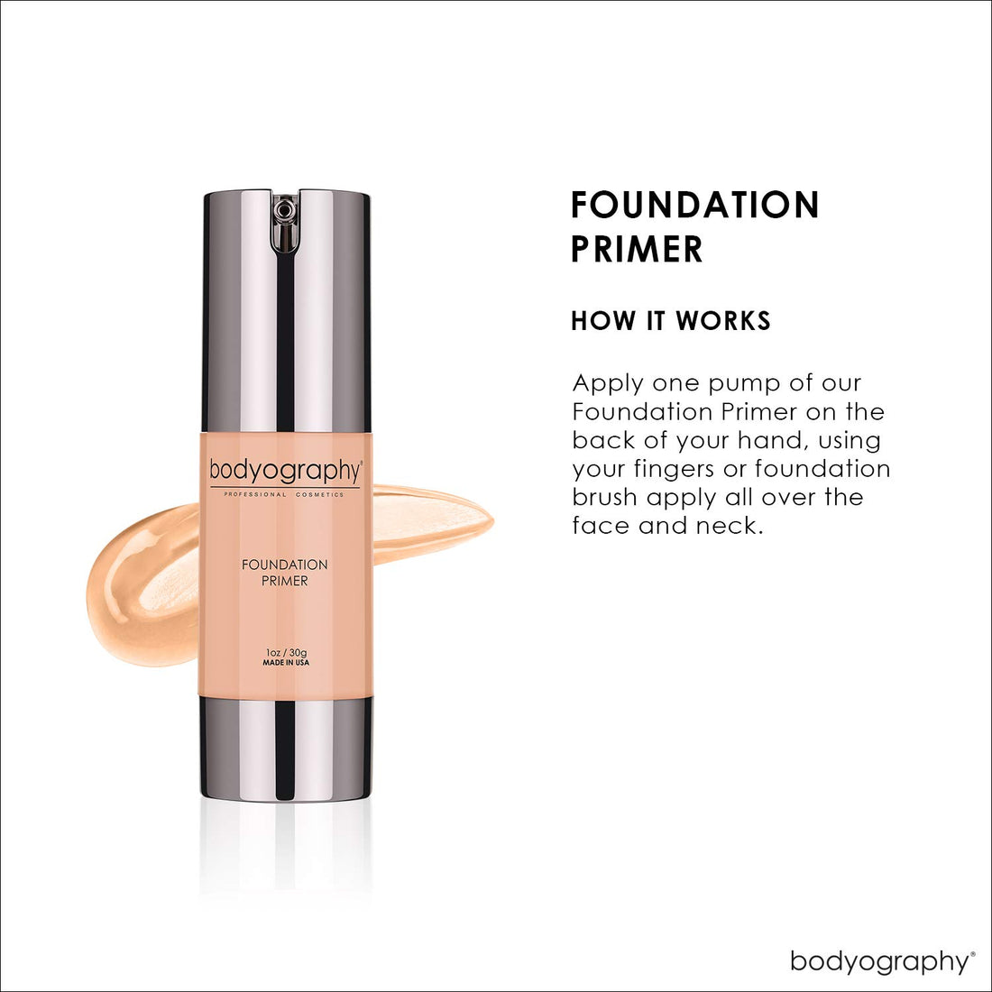 Bodyography Foundation Primer, Neutral, 1 Ounce