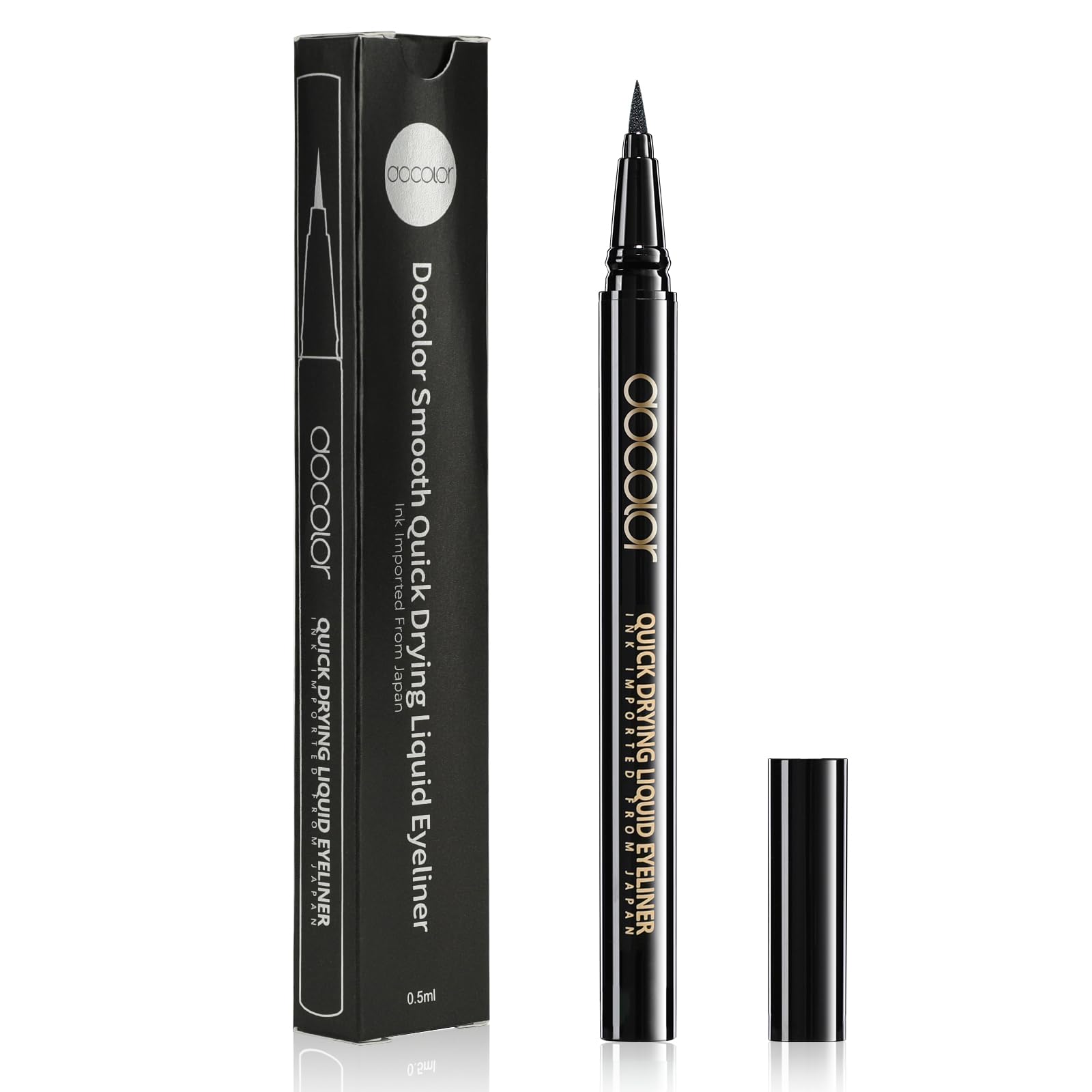Docolor Waterproof Liquid Eyeliner Eye Liner Gel Black