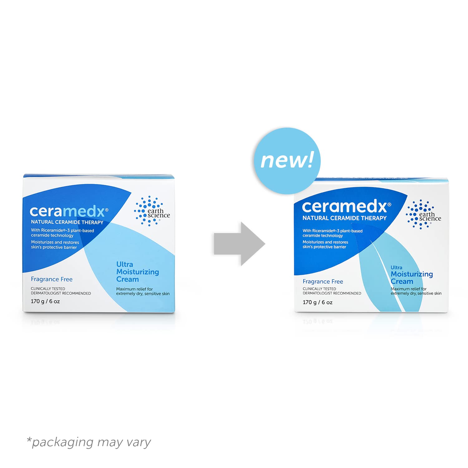 Ceramedx - Ultra Moisturizing Natural Ceramide Cream Unscented for Dry, Sensitive Skin (6 oz.)