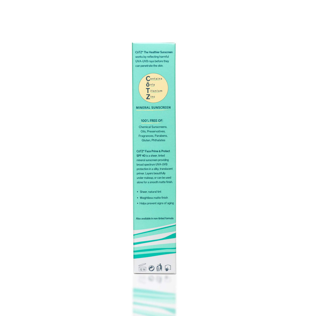 Cotz Face Natural Skin Tone Spf 40, 1.5 Ounce