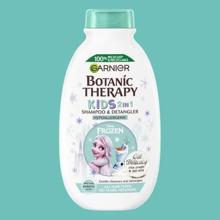 Garnier - BOTANIC THERAPY - Frozen Kids 2in1 Shampoo & Detangler - Rice cream and Oat milk - 250 ml