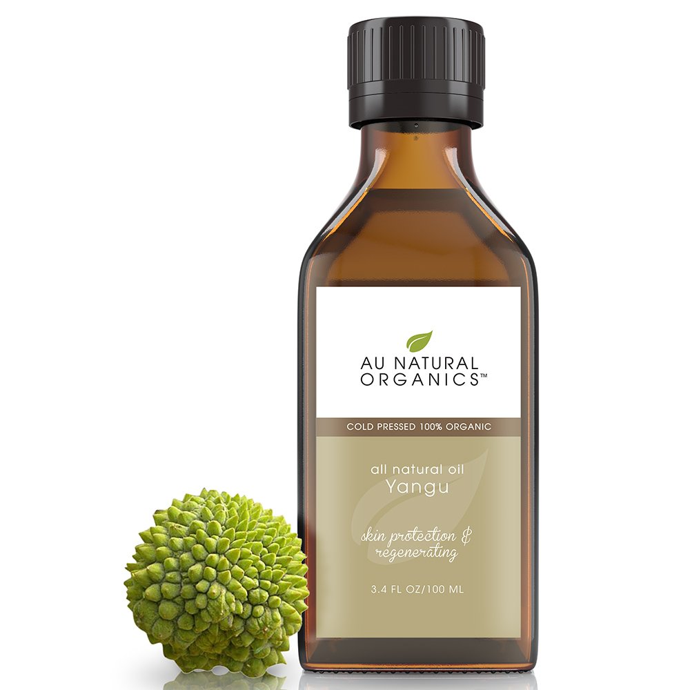 Au Natural Organics Yangu Oil | Moisturizing Oil for Dry Sensitive Skin | Body Oil & Face Hydrating Moisturizer | All Natural, Cold Pressed Daily Moisturizer for Acne-Prone, Discolorations | 3.4 oz