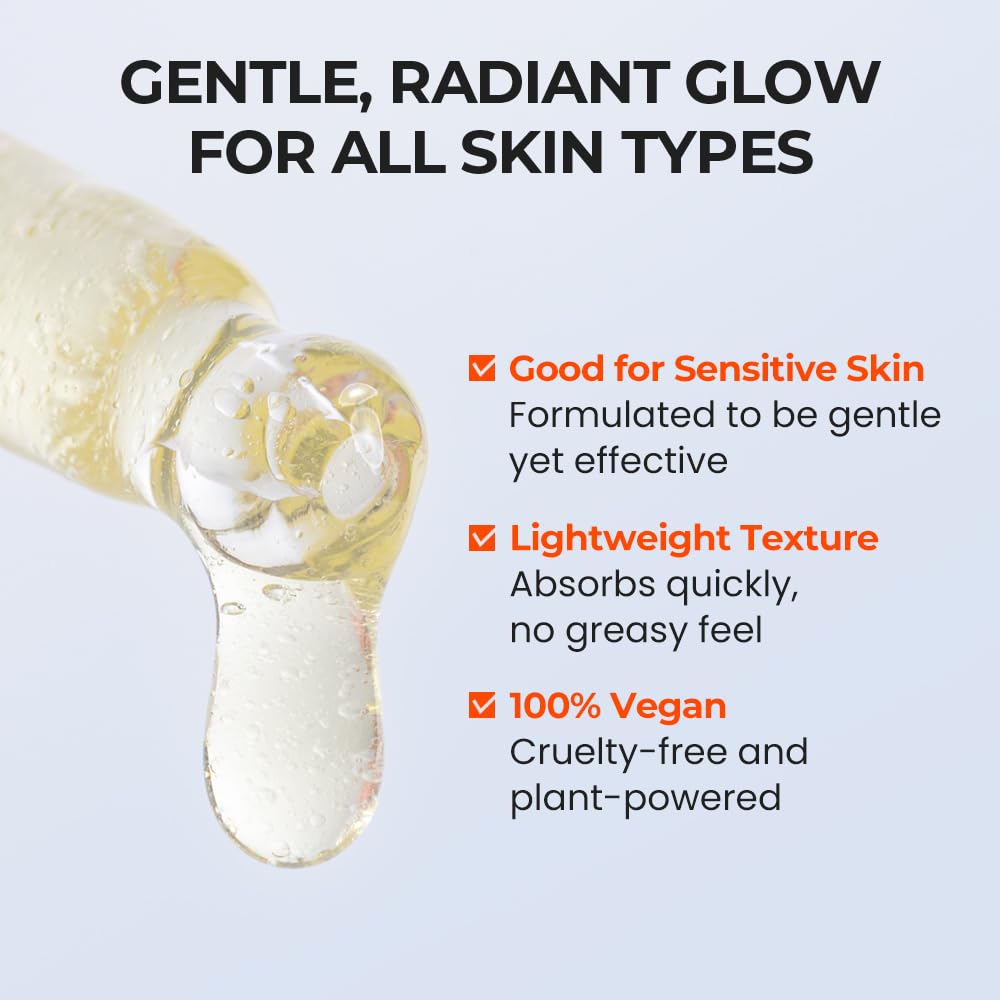 [SKIN&LAB] Vitamin C Serum for Face with Hyaluronic Acid and Niacinamide | Even Skin Tone Serum (1.01 fl oz)