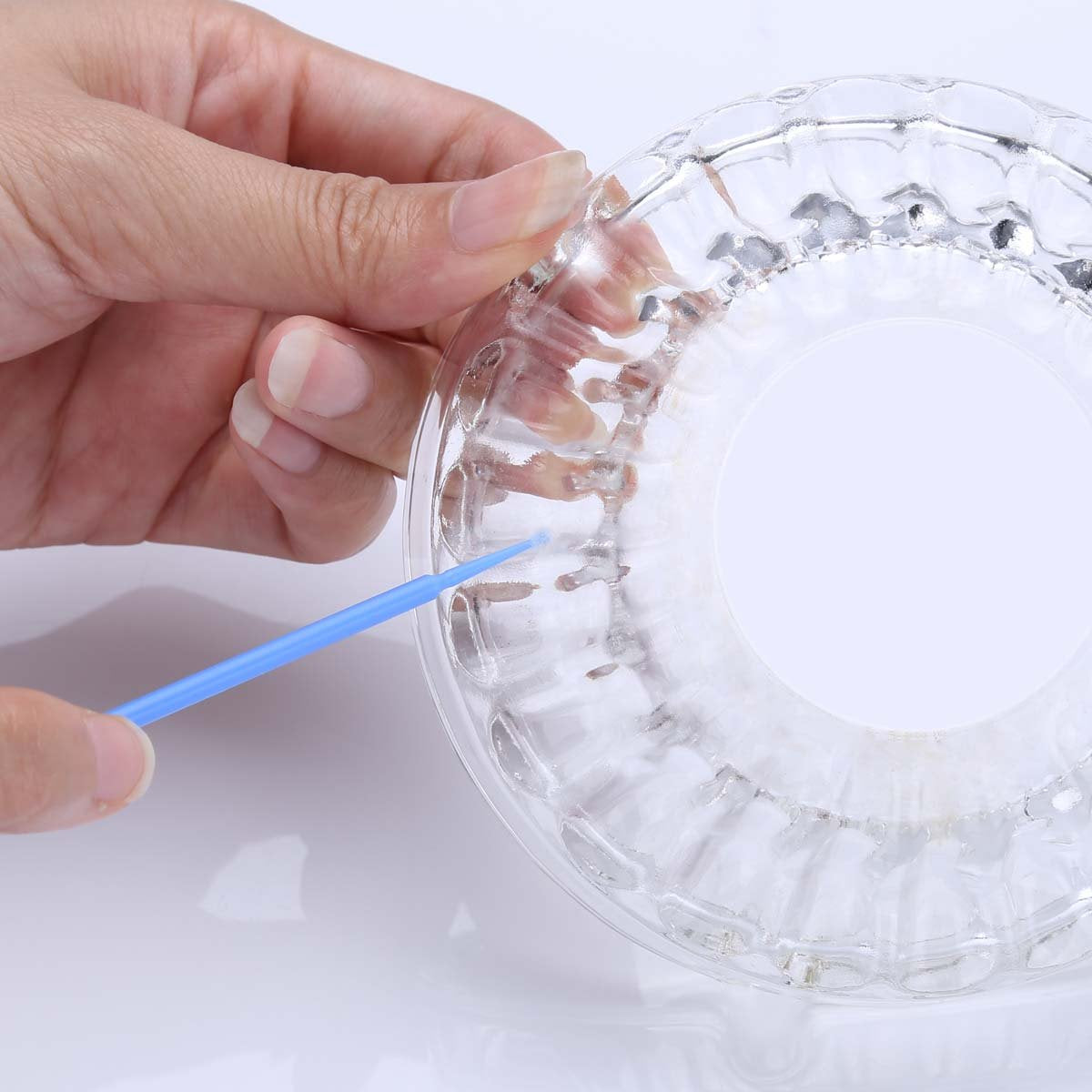 800 PCS Disposable Micro Brushes Applicator for Eyelash Extensions Mascara 8 Color