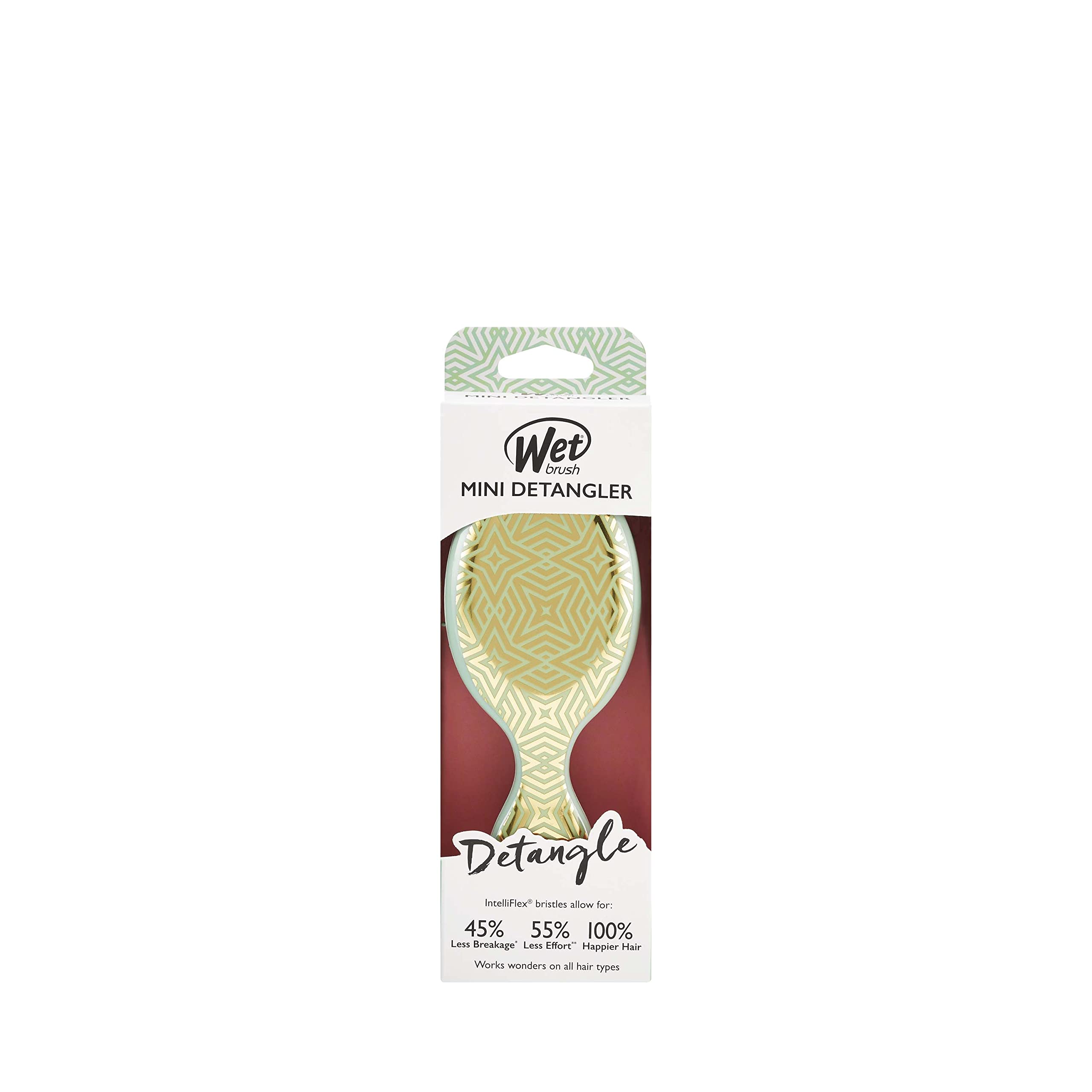 Wet Brush Mini Detangler Brush Geo, Confetti