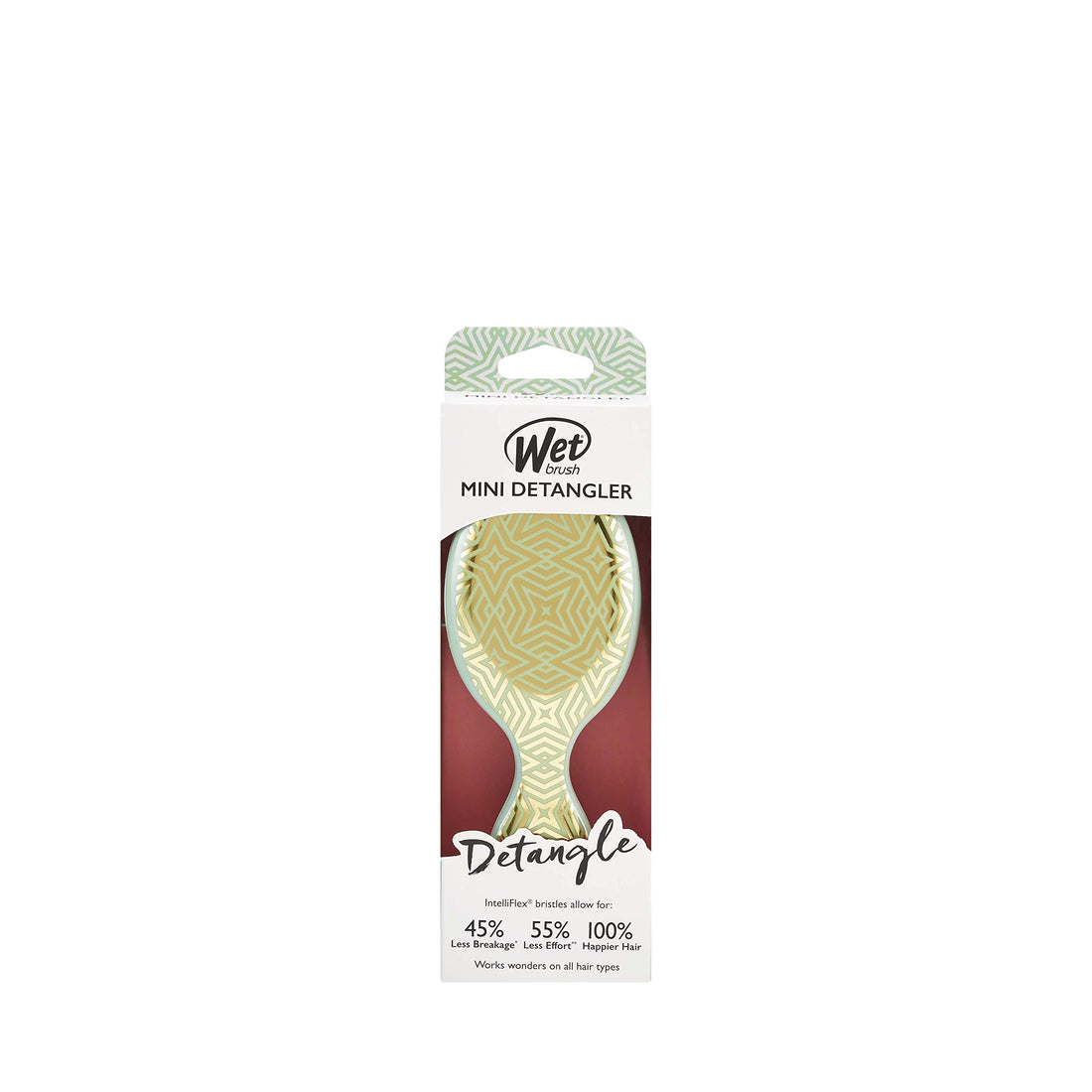 Wet Brush Mini Detangler Brush Geo, Confetti