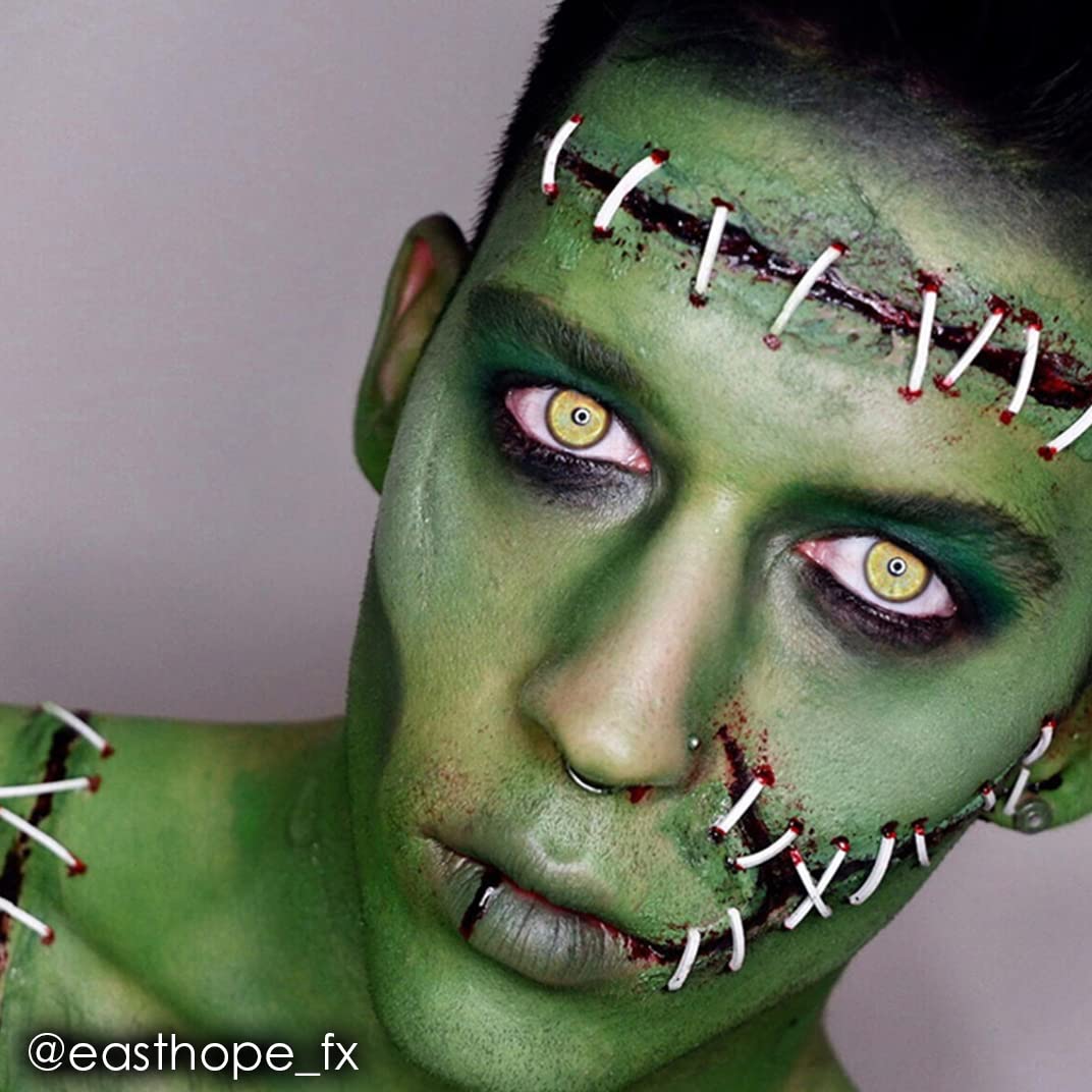 Mehron Makeup Fantasy F/X Water Based Face & Body Paint (1 oz) (GREEN)