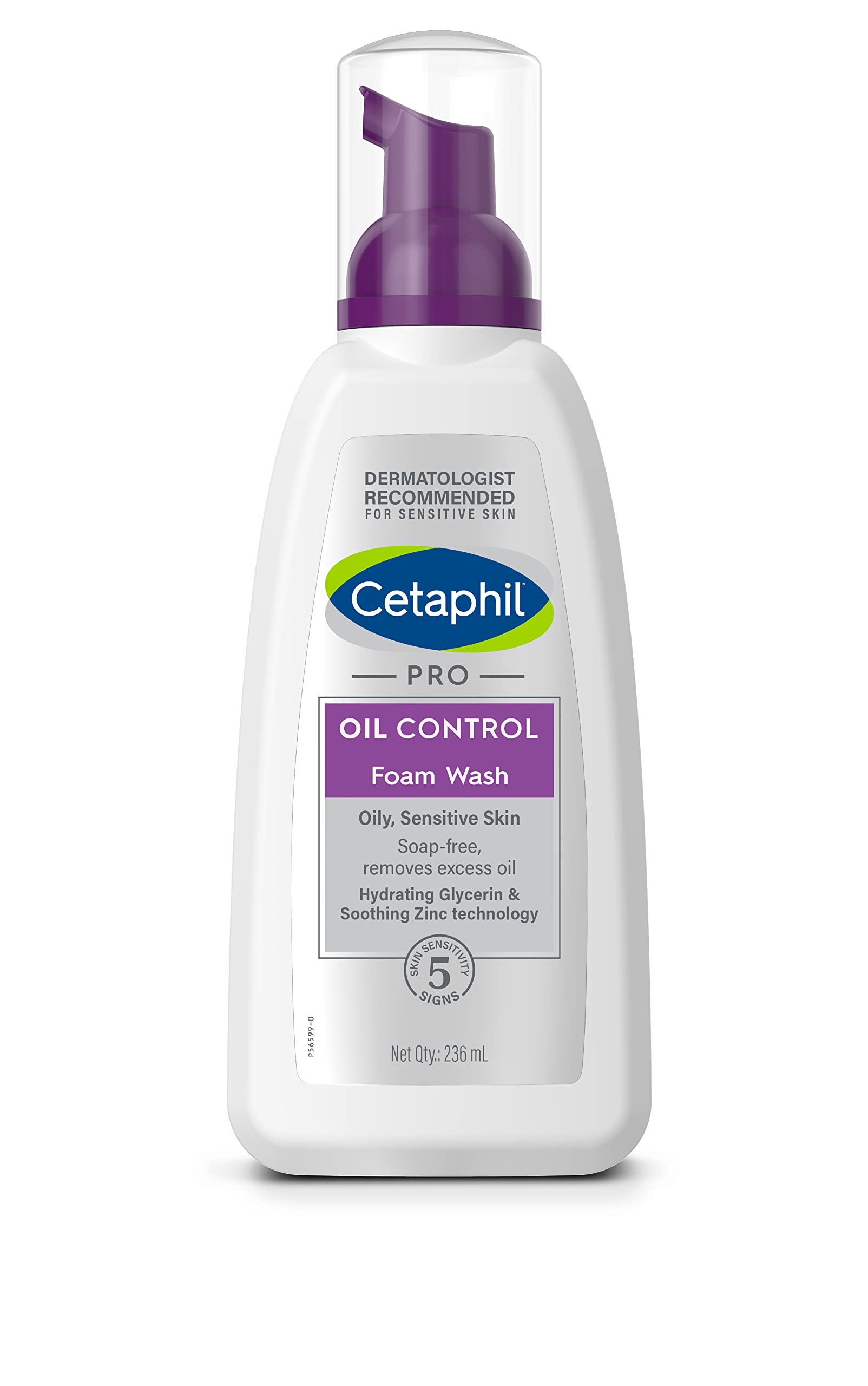 Cetaphil PRO Oil Control Foam Face Wash for Acne & Oily Prone Skin