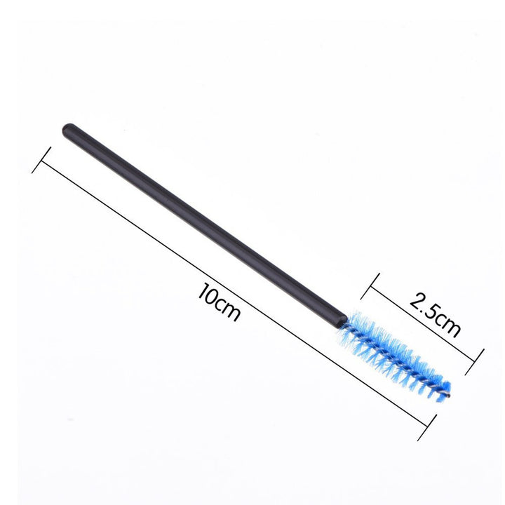 eBoot 300 Pieces Multicolor Disposable Mascara Wands Eyelash Eye Lash Brush Makeup Applicators Kit, 6 Colors
