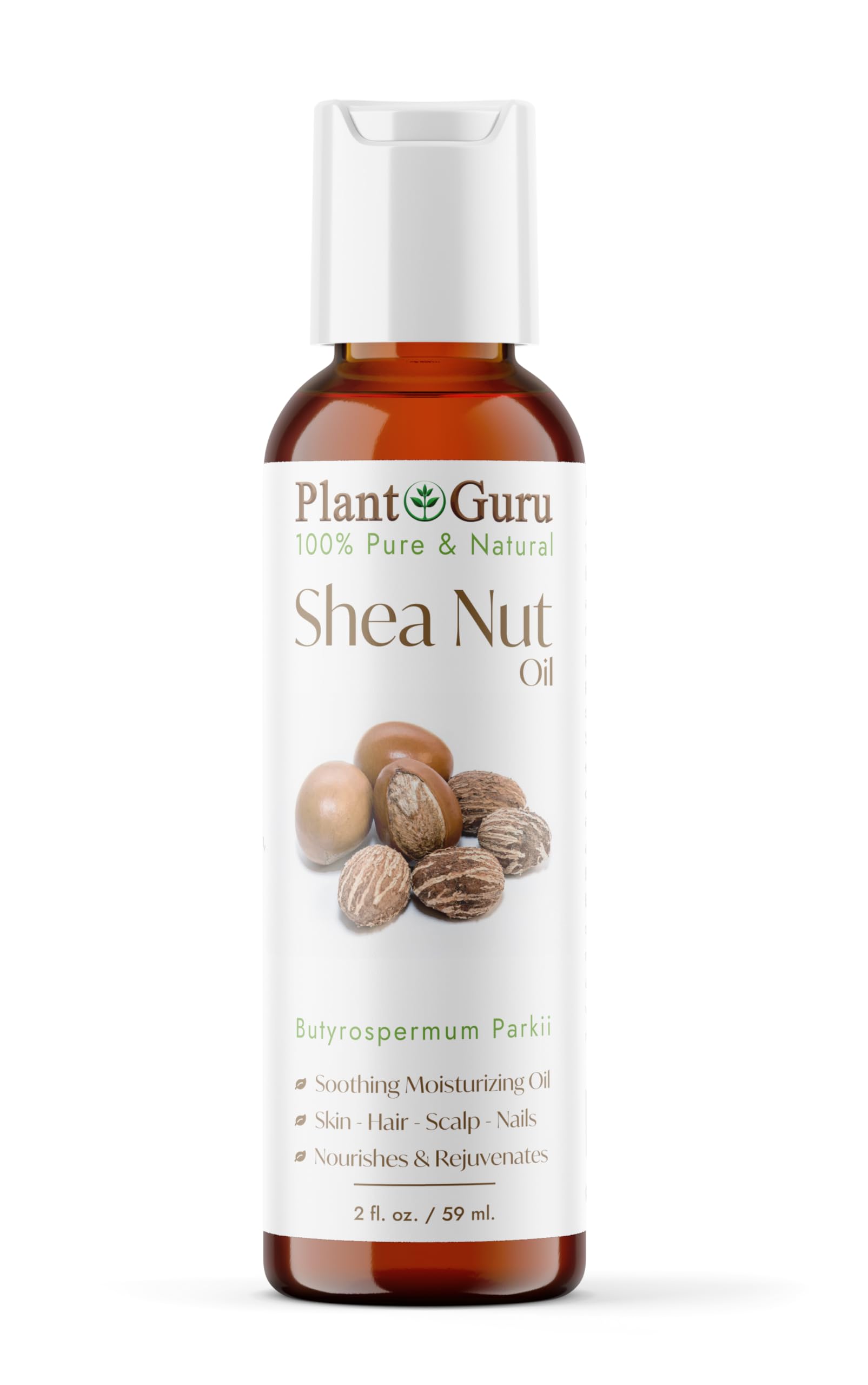 African Shea Nut Butter Oil 2 fl. oz. 100% Pure Natural Skin, Face, Hair Growth And Moisturizer. DIY Body Butters, Lotions, Creams, Lip Balm And Soap Making.