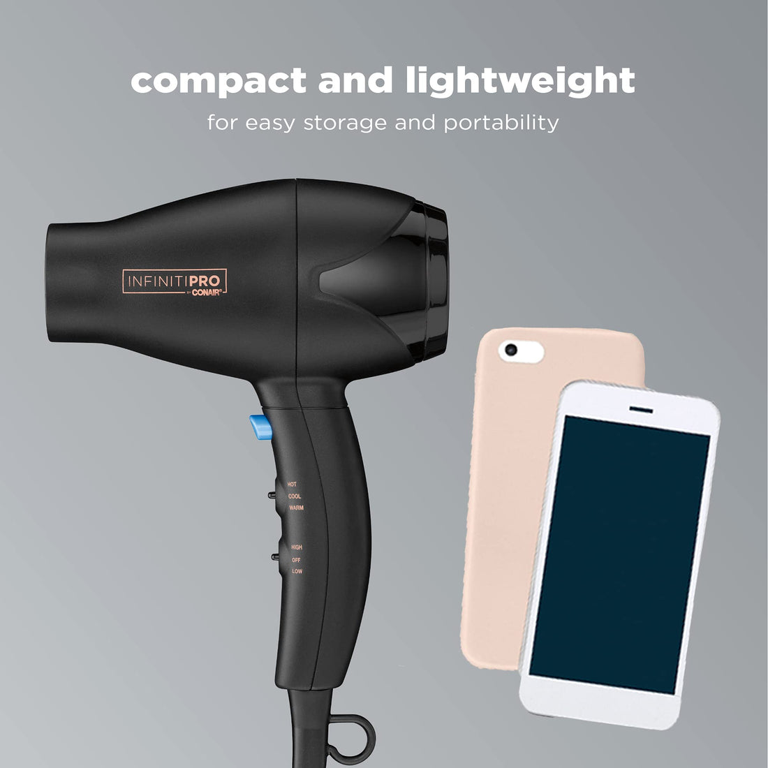 Infiniti Pro by Conair Mini Pro Plus AC Styler / Hair Dryer; Black