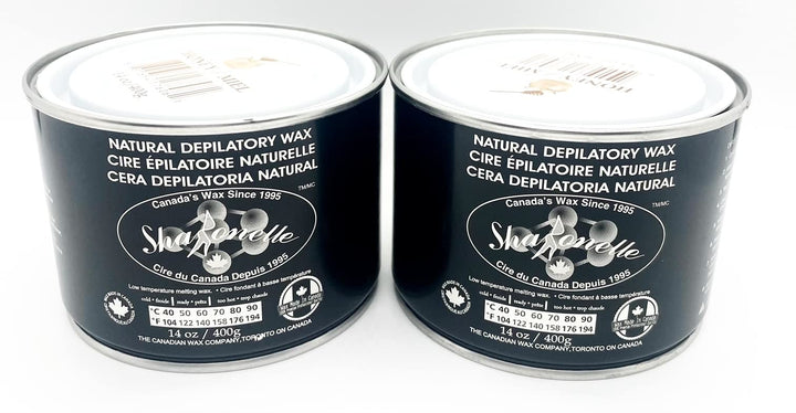 Sharonelle Natural Soft All Purpose Honey Wax in 14 oz. - 2 cans