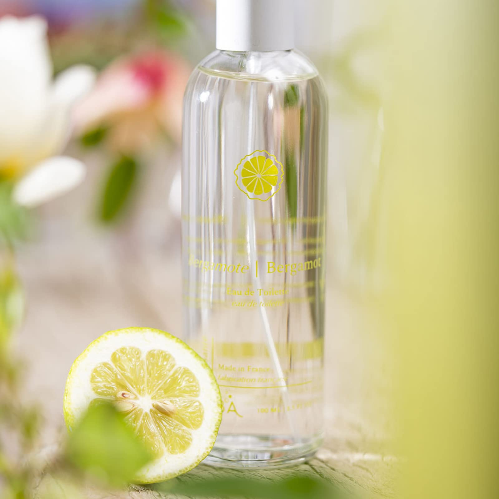 PROVENCE SANTE PS Eau de Toilette Bergamot, 1 Glass Bottle in a cardborad tube