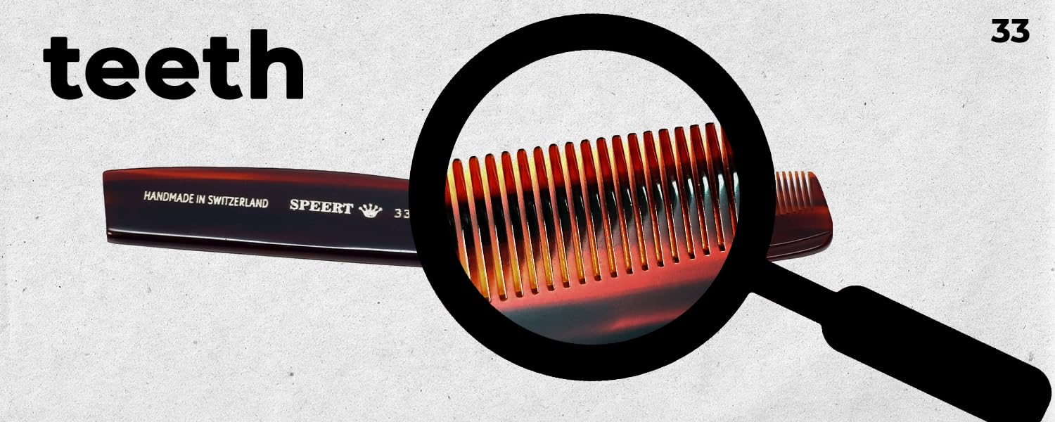 Hand-made tortoise comb #33