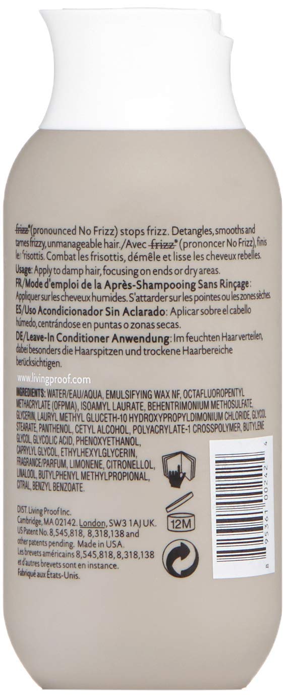 Living proof No Frizz Leave-in Conditioner for Unisex - 4 oz Conditioner