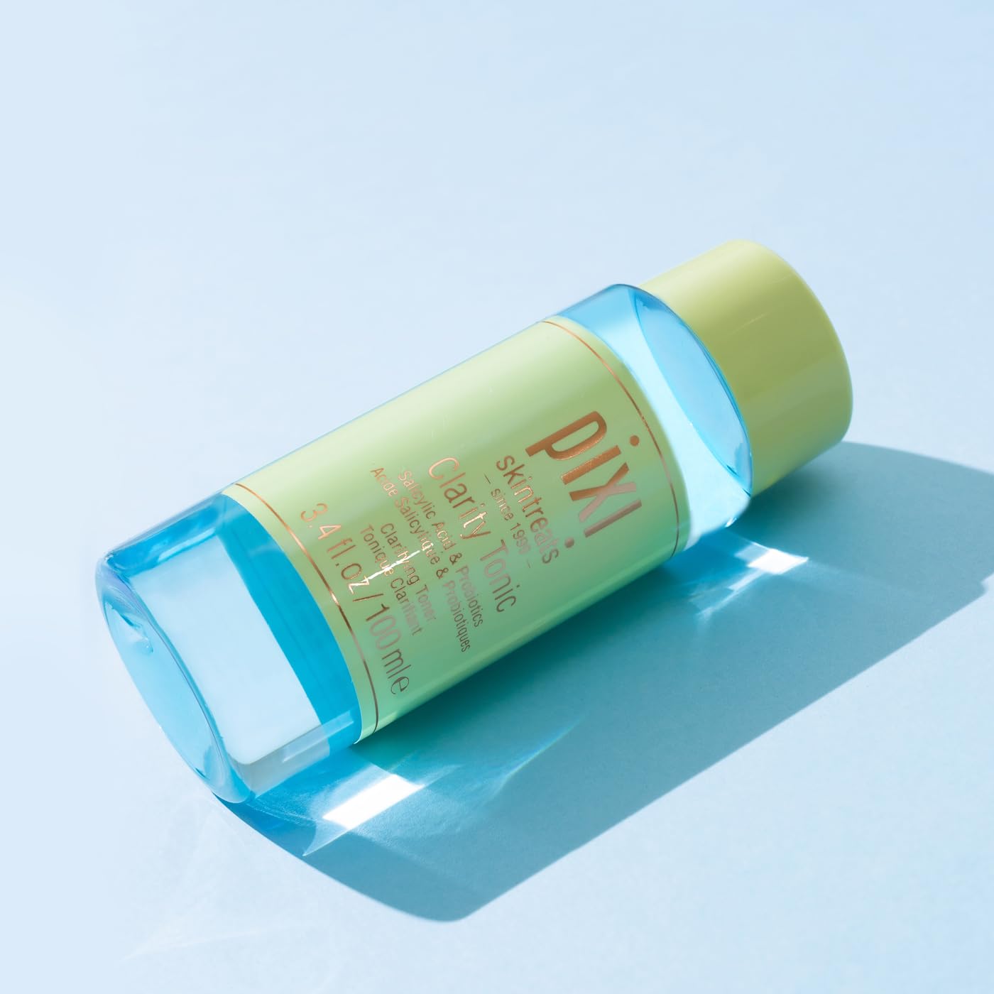 Pixi Beauty Clarity Tonic 100ml, AHA & BHA Toner | Minimize Pores, Promote A Clearer, Healthier Complexion, 3.4 Fl Oz