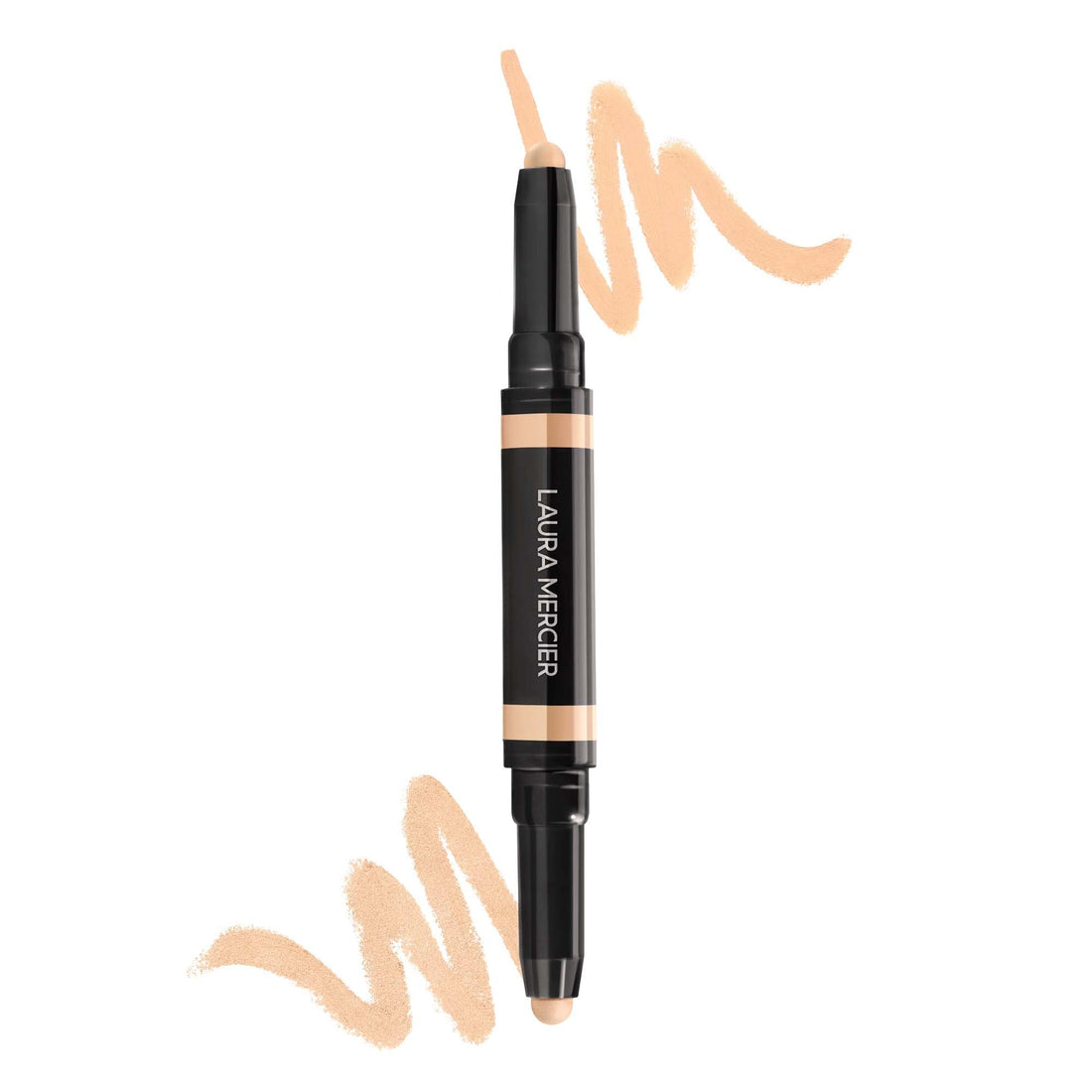 Laura Mercier Secret Camouflage Brighten and Correct Duo, 2-in-1 Face and Under Eye Concealer Stick, Blurs Imperfections and Reduces Appearance of Undereye Dark Circles, Full Coverage, 1N