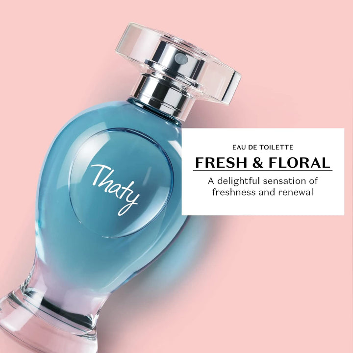 Thaty Eau de Toilette by O Boticario | Long Lasting Perfumes for Women | Fresh Floral Fragrance For Women (2.5 fl oz)