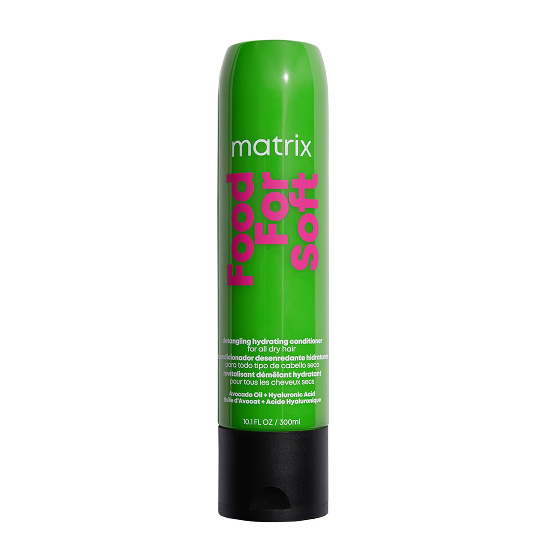 Matrix Food For Soft Conditioner For Color-Treated, Dry and Brittle Hair - Moisturizes, Softens & Smooths, With Avocado Oil & Hyaluronic Acid, Vegan, 10.1 Fl Oz