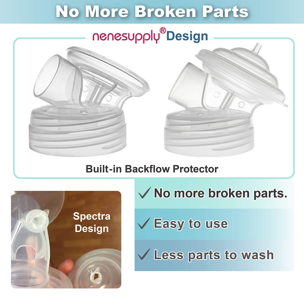 Nenesupply 24mm Pump Parts Compatible with Spectra S1 Spectra S2 Pumps Replacement Kit to Spectra Pump Parts Replace Spectra S2 Accessories and Spectra Flange Duckbill Valve Backflow Protector