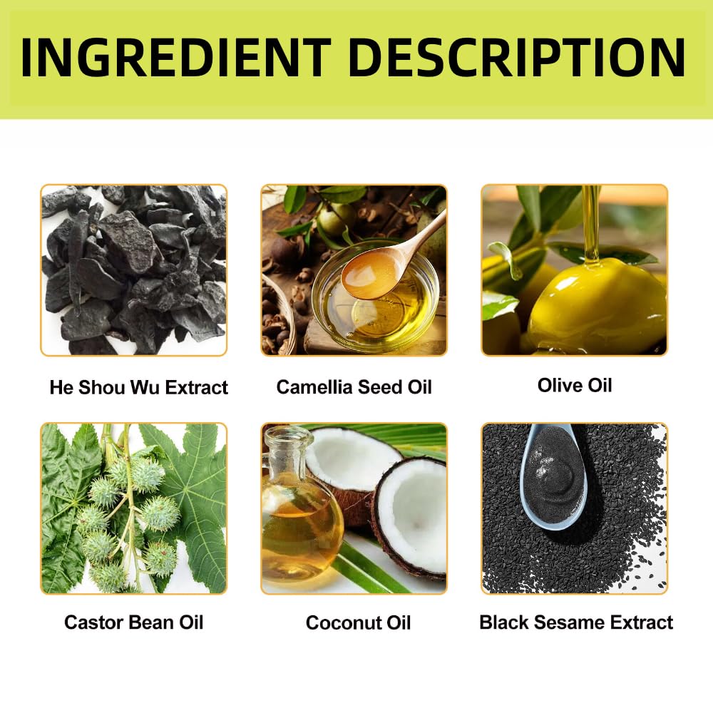 HATIKY Gray Hair Reverse / Mane Darkening Shampoo Bar for White Hair Coverage & Repair Soap for Women and Men (2Pcs)