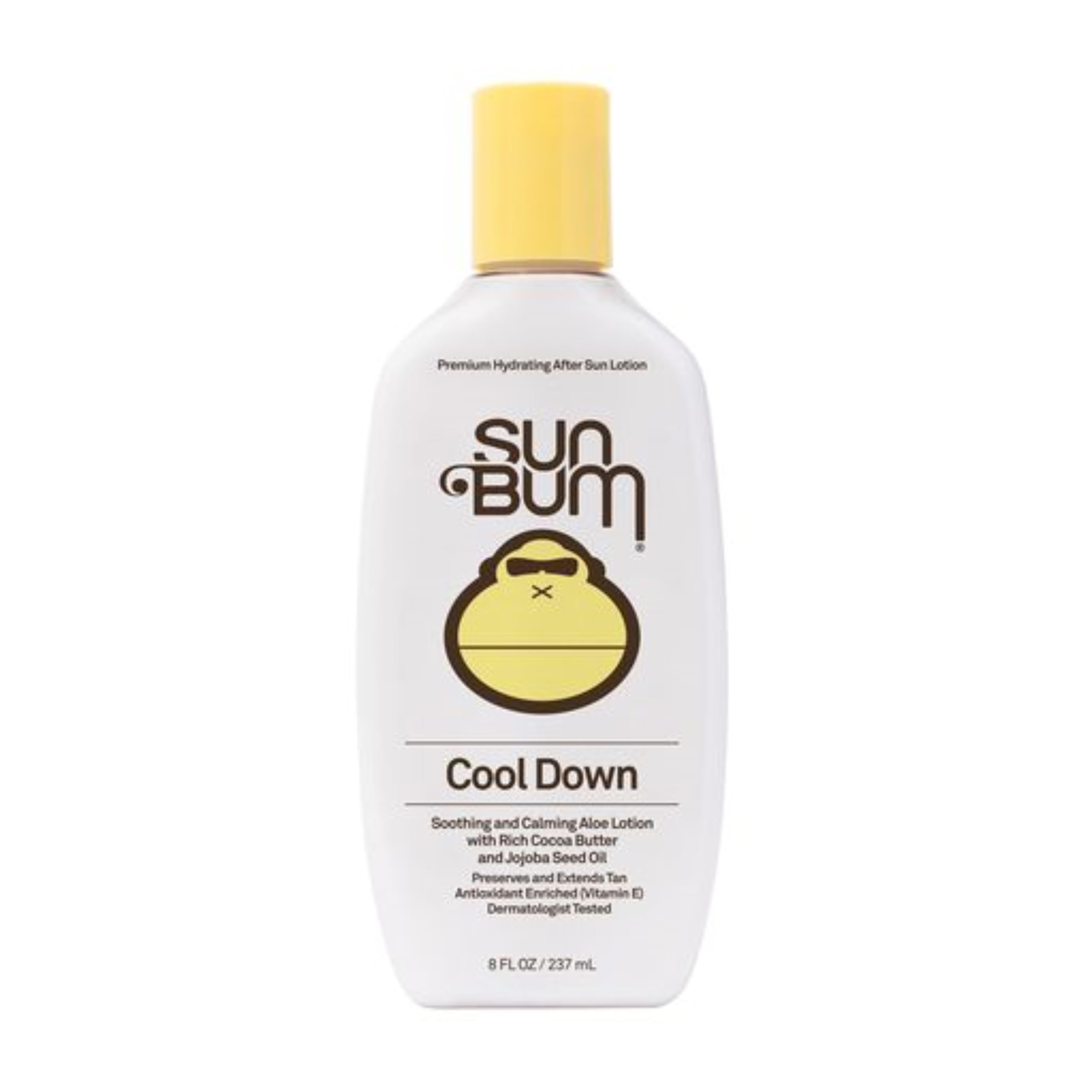 Sun Bum Cool Down Aloe Vera Lotion - Vegan After Sun Care with Cocoa Butter to Soothe and Hydrate Sunburn - 8 oz