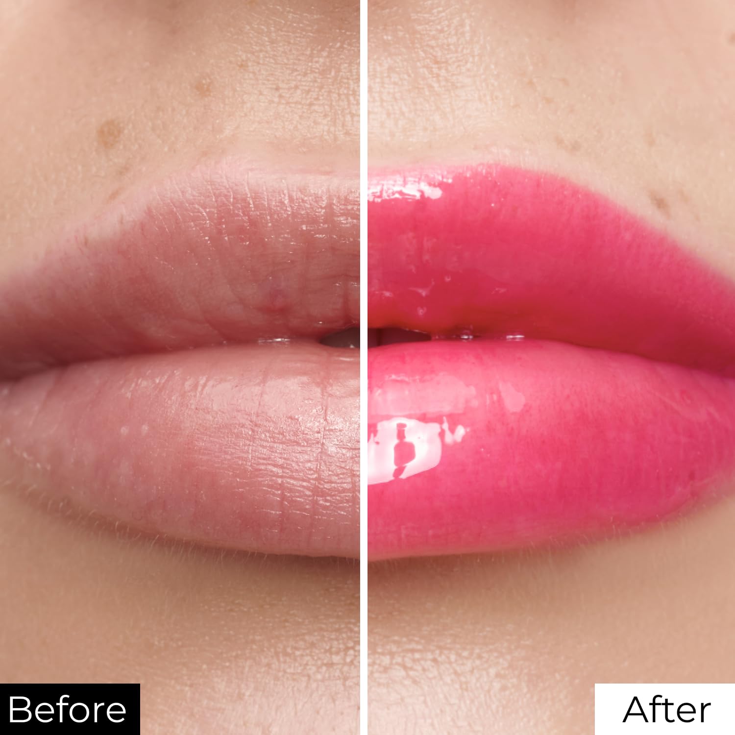 Lamel All-in-One Lip Oil - Lightweight, Tinted, Plumping, Hydrating Lip Gloss - Lip Balm for Day & Night Use, Long-Lasting Lip Stain, Lip Glow Oil, No-Sticky Gloss, Lip Plumper Tint - Peachy 401