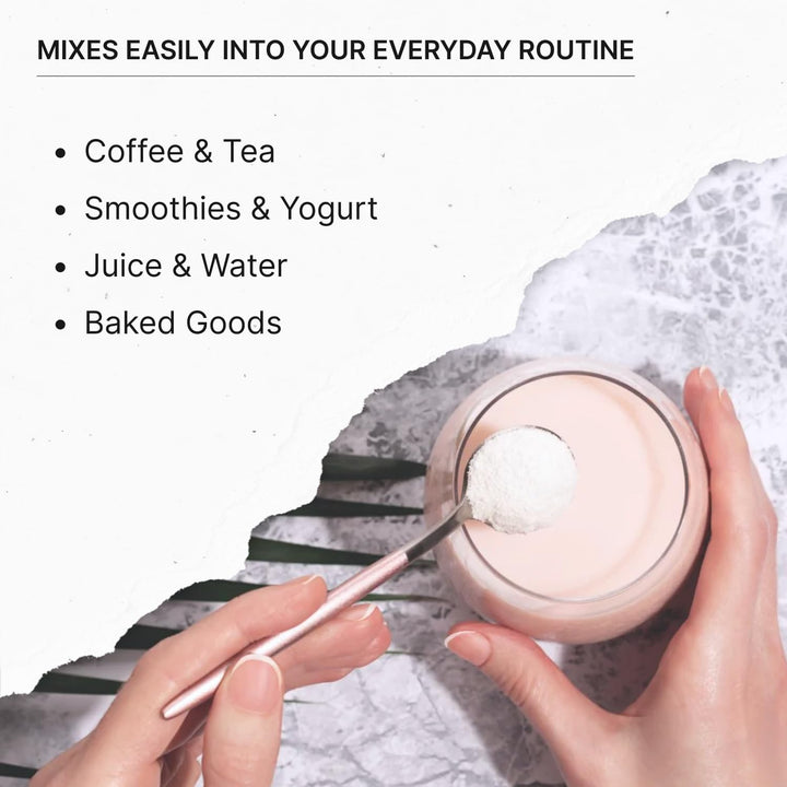 FKRO Collagen Plus w Biotin, Hyaluronic Acid & Vitamin C - Hair, Skin, Nails & Joint Support - Naturally Sourced Type I & III Hydrolyzed Collagen Powder, Unflavored - 30 Servings, 10.8oz