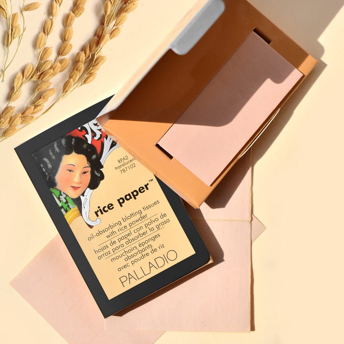 Palladio Rice Paper Tissues, Warm Beige, 40 Sheets (Pack of 6)